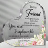 1pc,Friends Gifts For Women Friendship Bestie Plaque For Female Best Sister Gift Christmas Birthday Thank You Gift For Women Acrylic Friendship(Vintage Style)