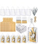 6 Sets Game Winners Square Bamboo Cheese Board Gift With Knives Spoons Gift Bags Kitchen Towels Bridal Shower Party Favors For Guests For Birthday,Wedding,Gender Disclosure Prizes Souvenirs