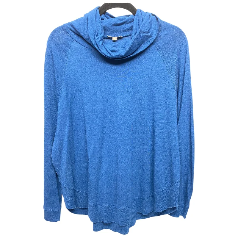 Top Long Sleeve By Lilla P In Teal, Size: S