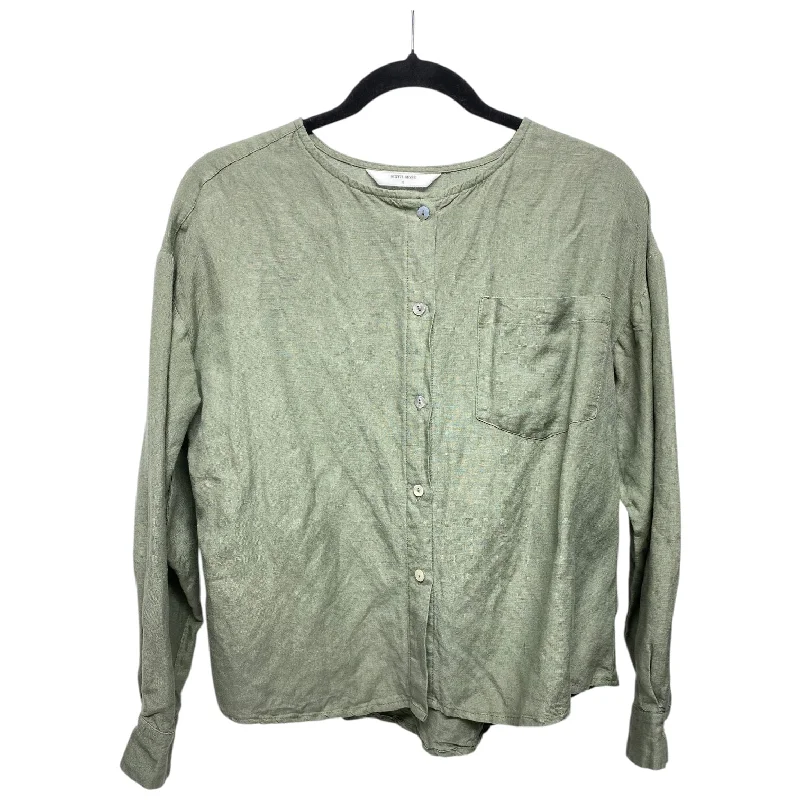 Top Long Sleeve By Clothes Mentor In Green, Size: S