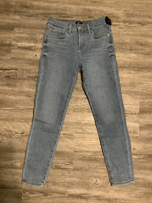 Blue Denim Jeans Straight Express, Size 0