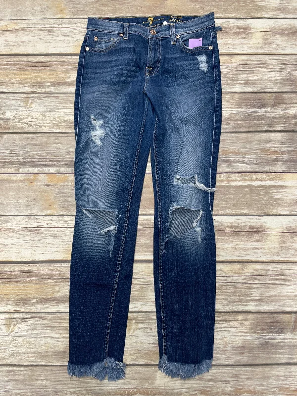 Blue Jeans Skinny 7 For All Mankind, Size 2