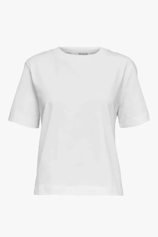 Essential Boxy Tee White