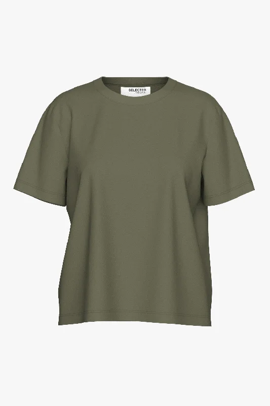 Essential Boxy Tee Kalamata