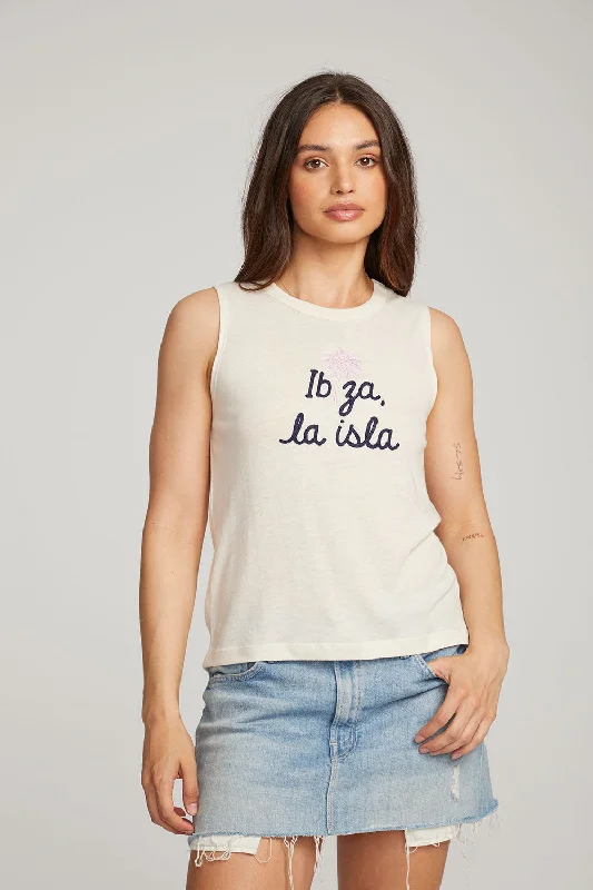 Ibiza Palm Muscle Tee