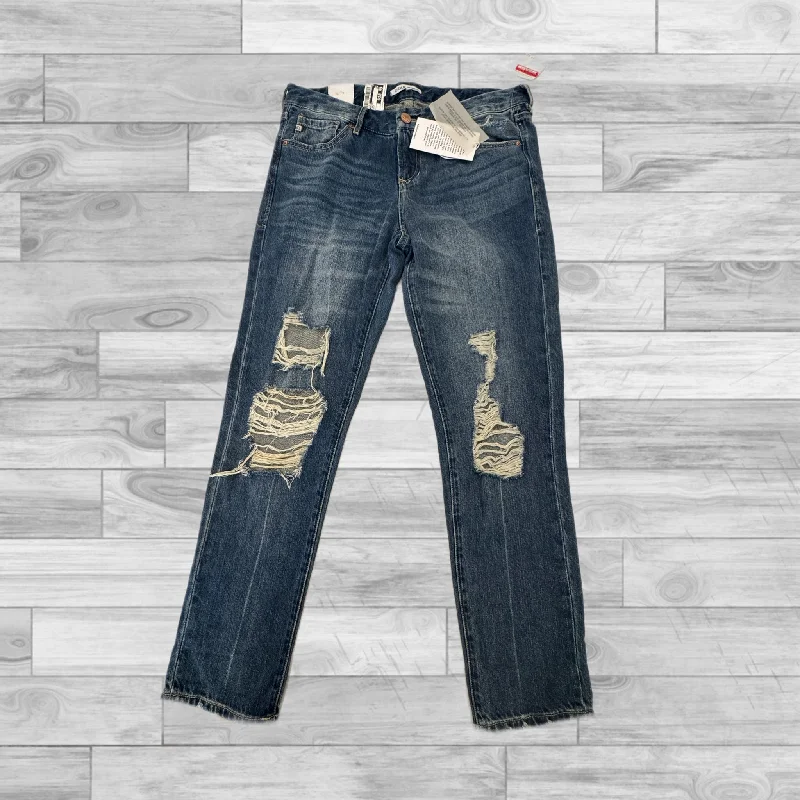 Jeans Skinny By Dear John In Blue Denim, Size: 4