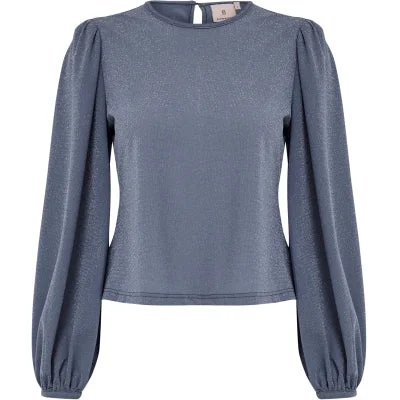 PC8116 Ebba Top - Steel Grey Metallic