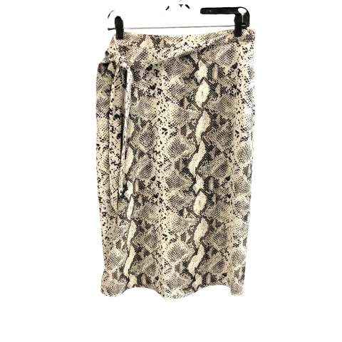 Skirt Midi By Peyton Jensen In Animal Print, Size: M