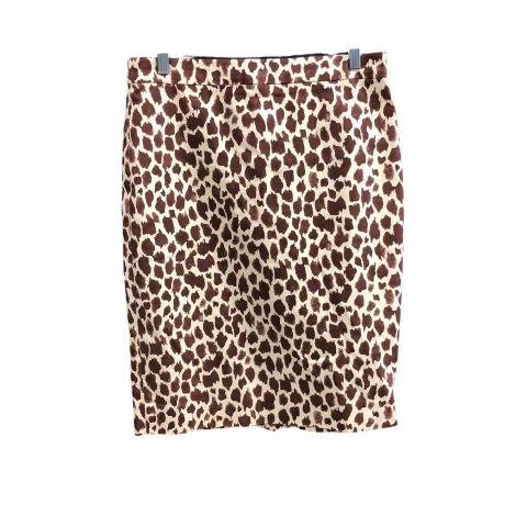 Skirt Mini & Short By J. Crew In Animal Print, Size: 8