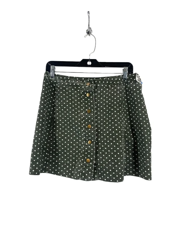 Skirt Mini & Short By She + Sky In Green, Size: L