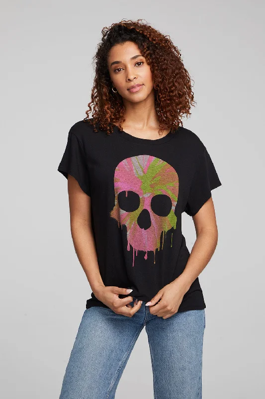 Spin Paint Skull Tee