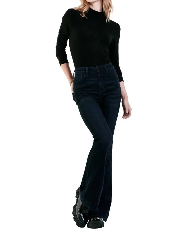 Lane High Rise Flare Jeans In Humboldt