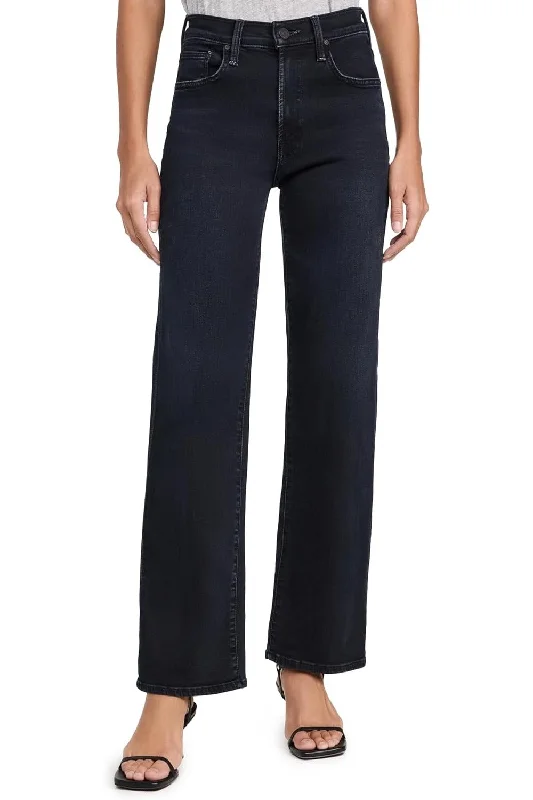 MOTHER Women's The Rambler Zip Ankle Jeans, Night in Venice