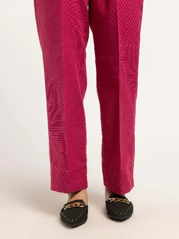 Plain Khaddar Trousers