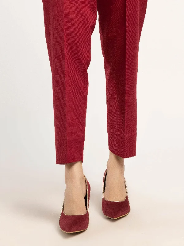 Plain Khaddar Trousers