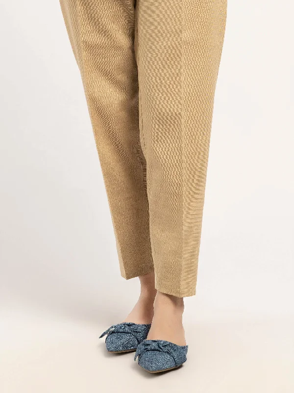 Plain Khaddar Trousers