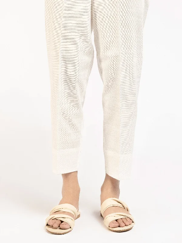 Plain Khaddar Trousers