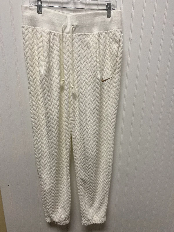 Pants Lounge By Nike In White, Size: L