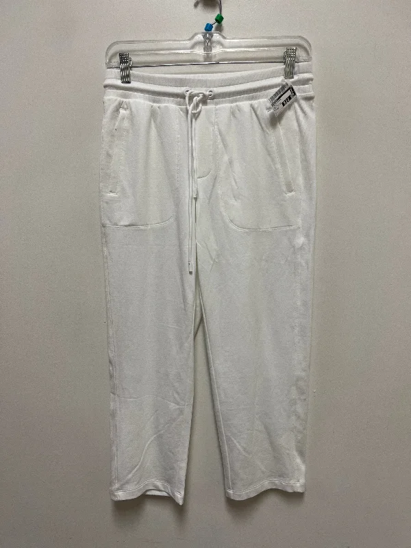 Pants Lounge By Talbots In White, Size: Xs