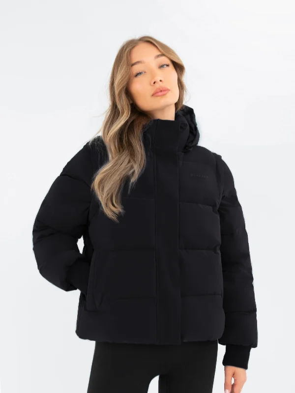 Multiway Puffer Coat 2 - Black