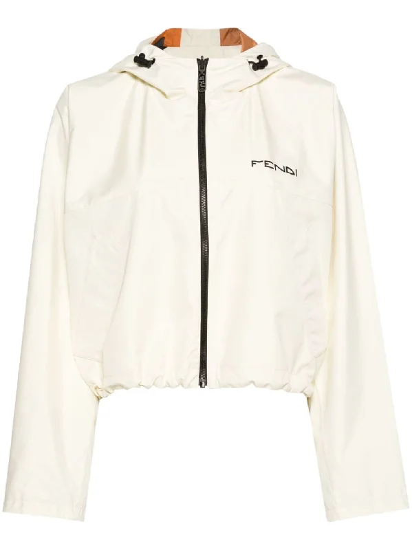 Fendi Coats Beige