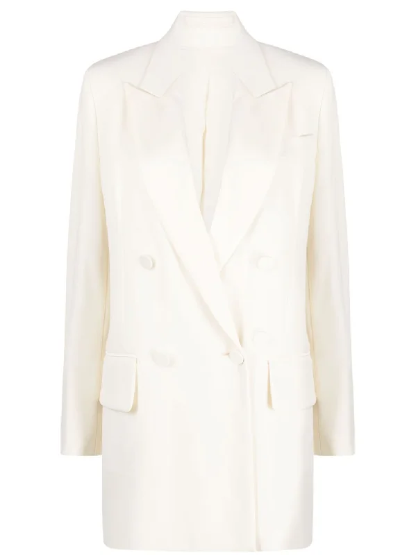 Max Mara Pianoforte Jackets White