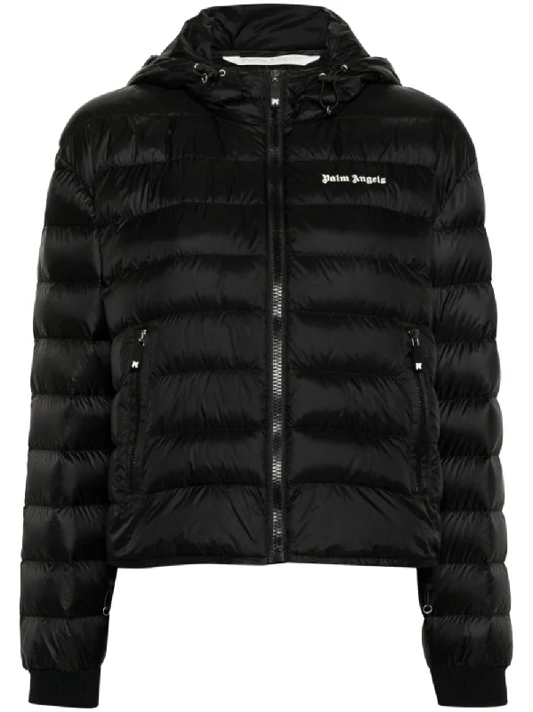 Palm Angels Coats Black