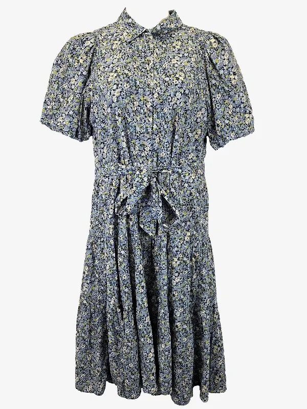 Witchery Elegant Lush Tea Midi Dress Size 12