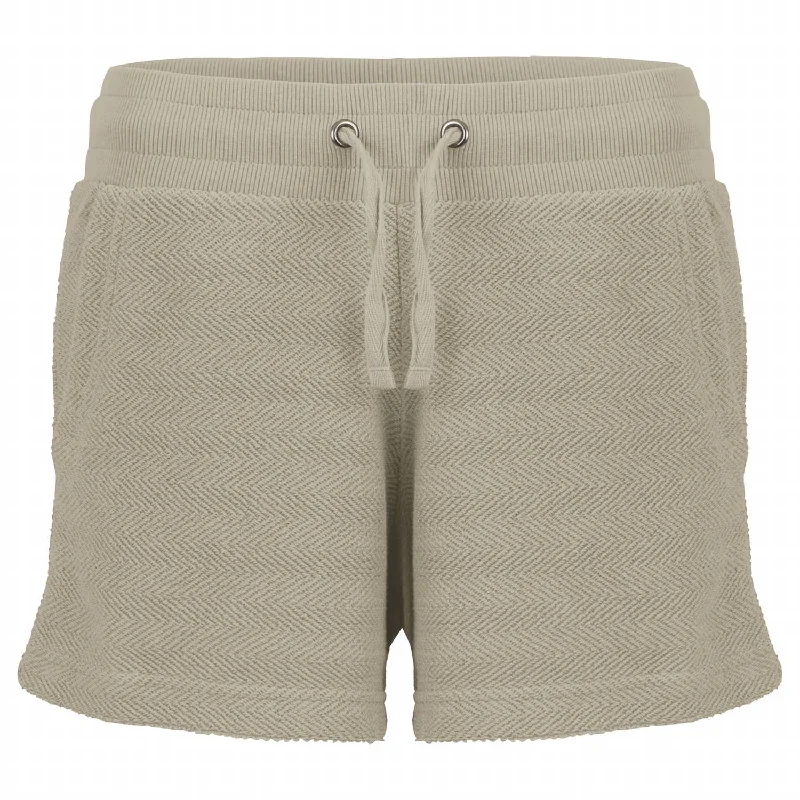 Herringbone Shorts In Sand