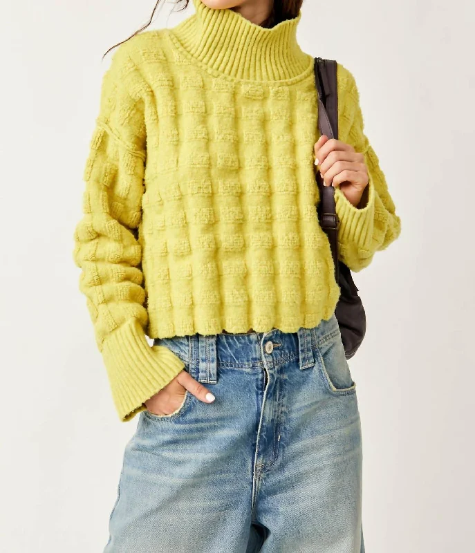 Care Fp Soul Searcher Sweater In Yellow